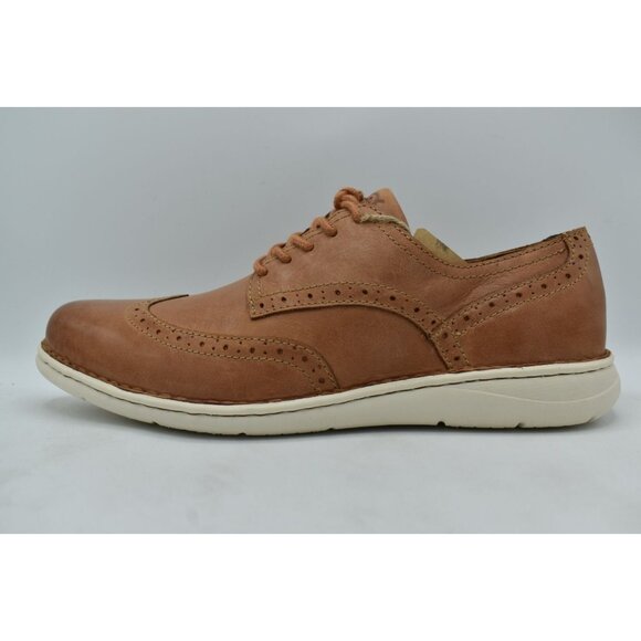 Born Mens Size 10 Tobias Brown Full Grain Leather Oxford Casual Lace up Shoes main image 8